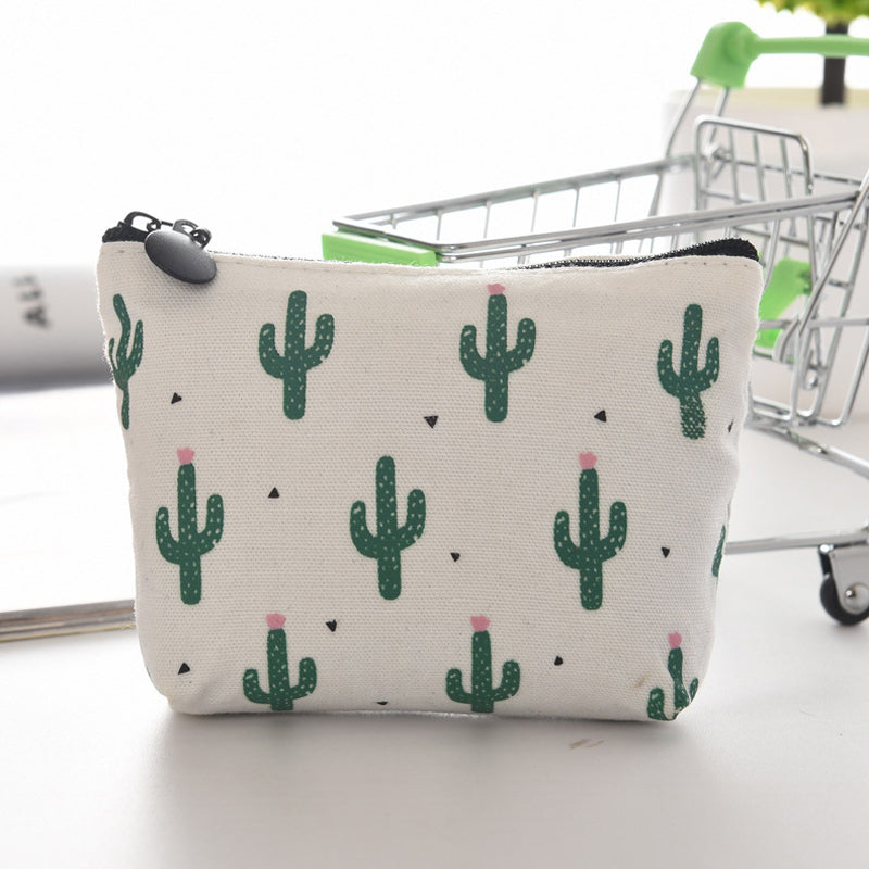 Cactus Pattern Wallet