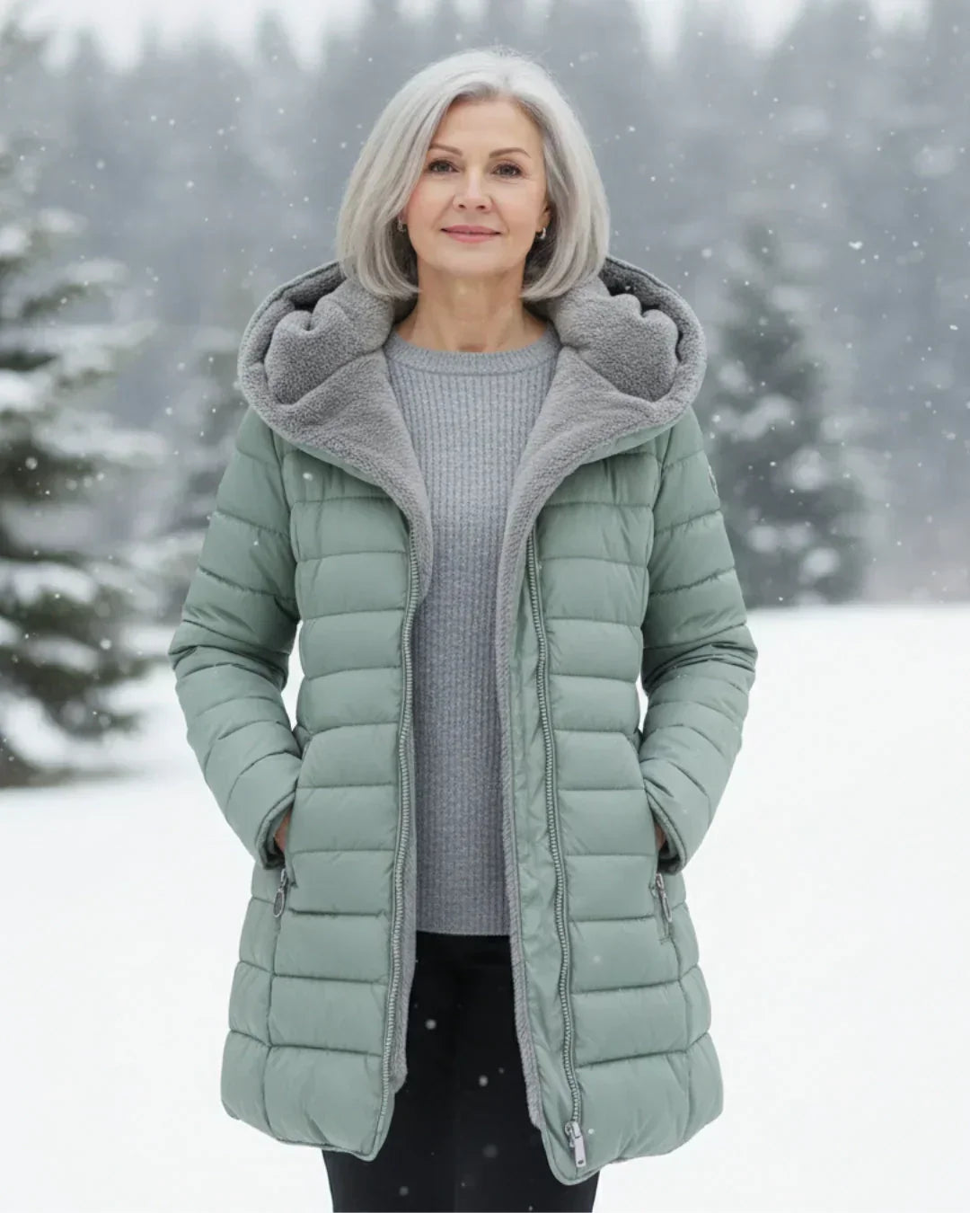 Olivia™  | Chaqueta de invierno acolchada