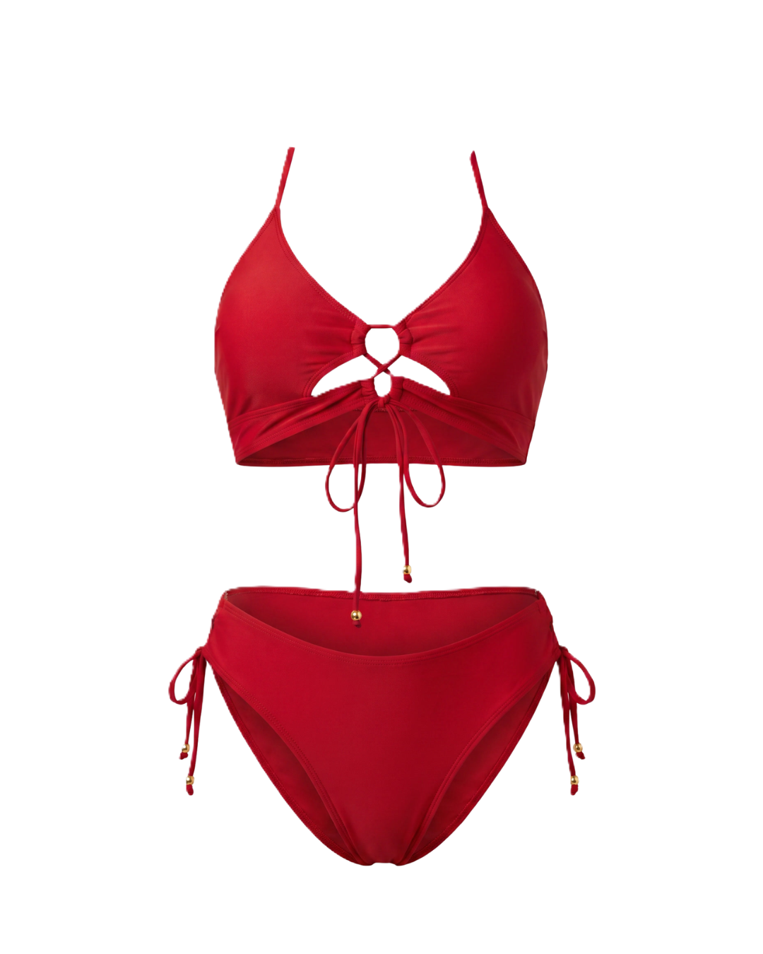Cala | Bikini with Ties and Knotted Detail