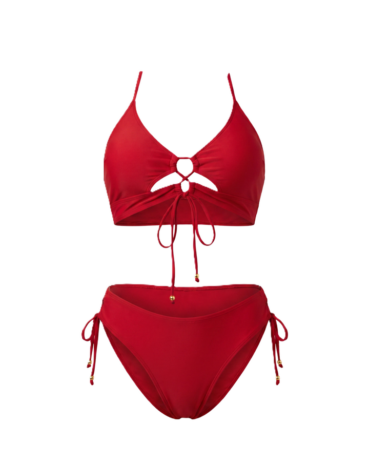 Cala | Bikini with Ties and Knotted Detail