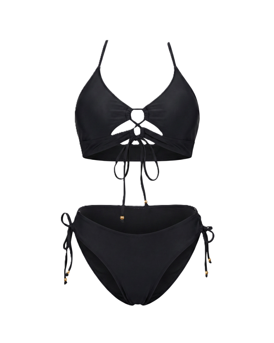 Cala | Bikini with Ties and Knotted Detail