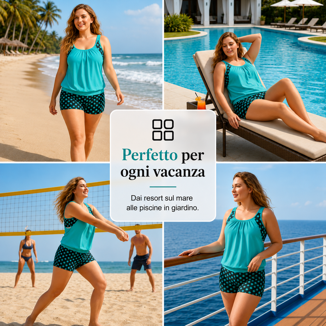 Nina | Shaping Tankini Set