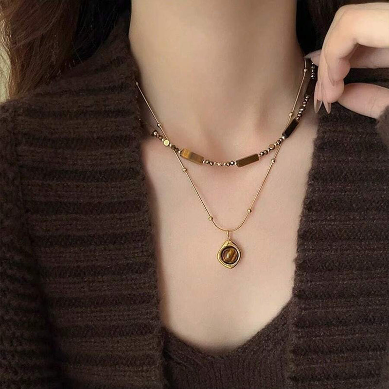 Collier Pendentif Bohème