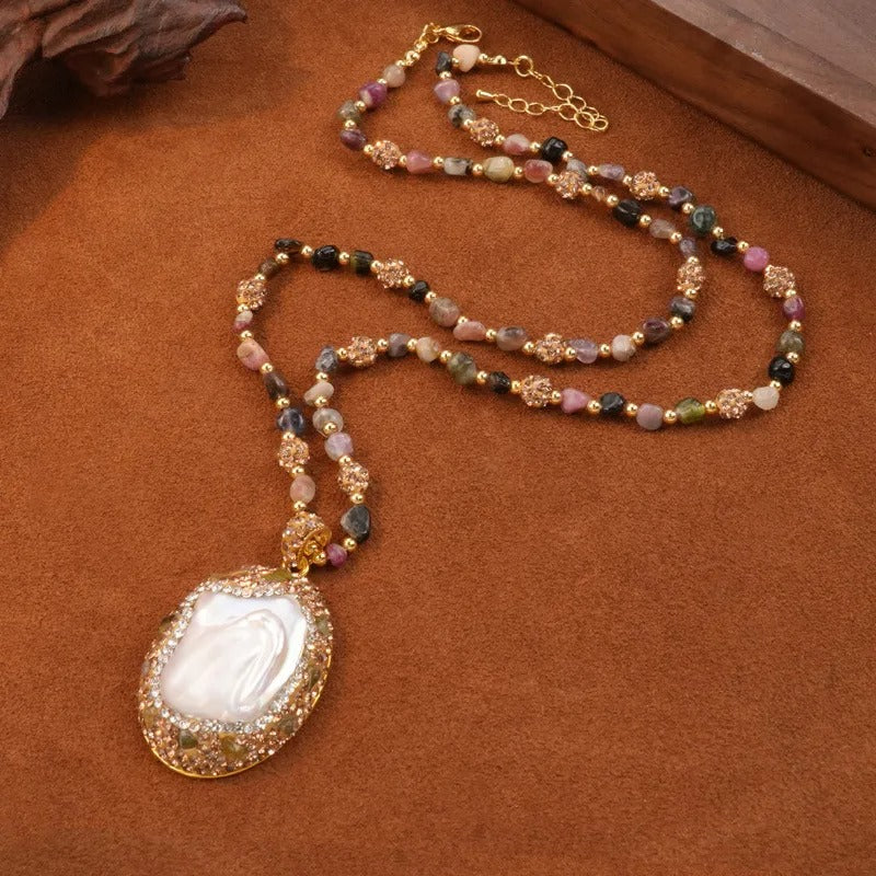 Collier Pendentif Bohème Vintage