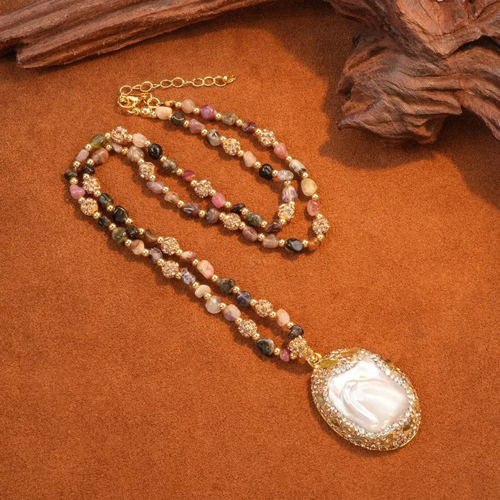 Collier Pendentif Bohème Vintage