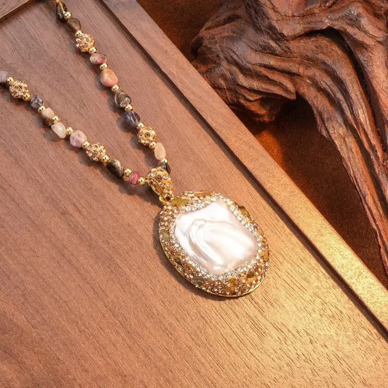 Collier Pendentif Bohème Vintage