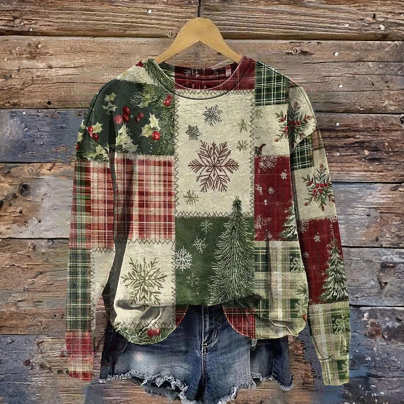 Sweat-Shirt De Noël Vintage