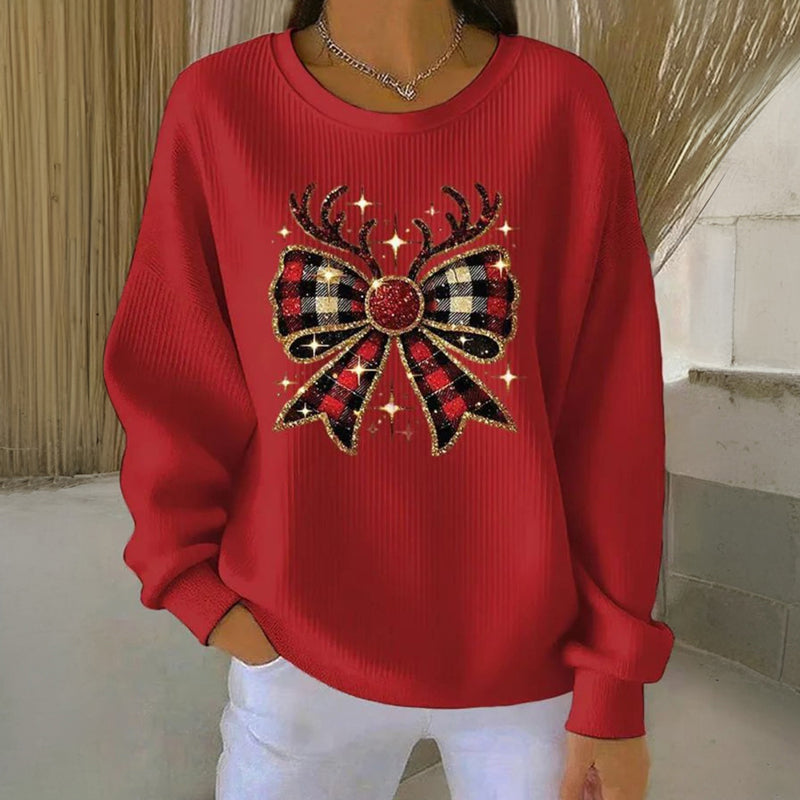 Sweat-Shirt De Noël Décontracté