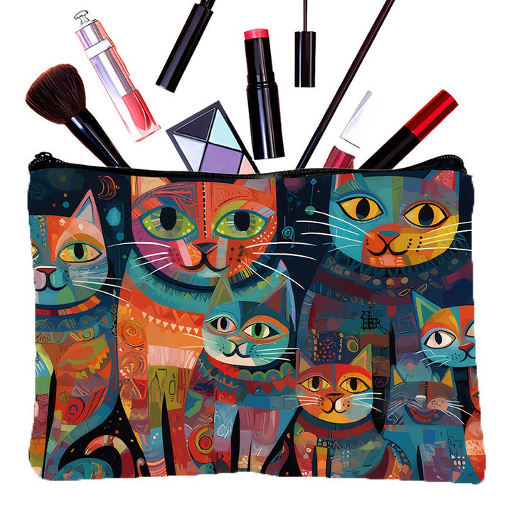 Sac À Motif Chat Coloré