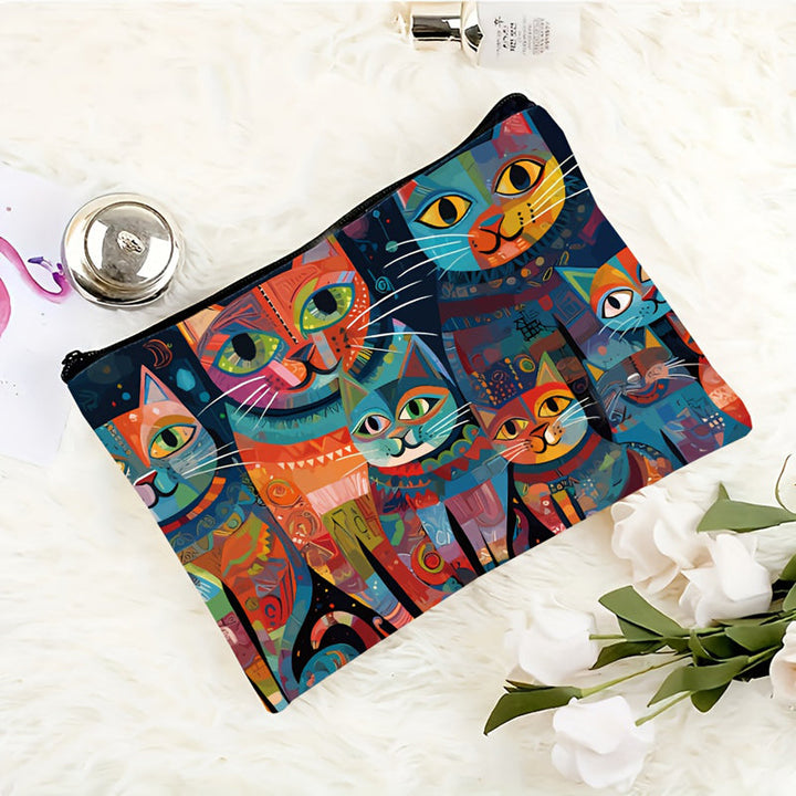 Sac À Motif Chat Coloré