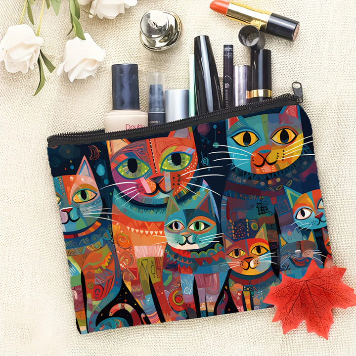 Sac À Motif Chat Coloré