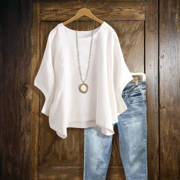 Blouse Décontractée Unie