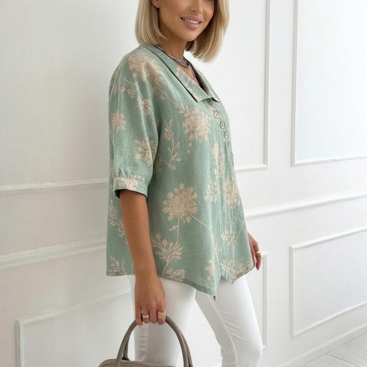 Blouse Vintage Irrégulière