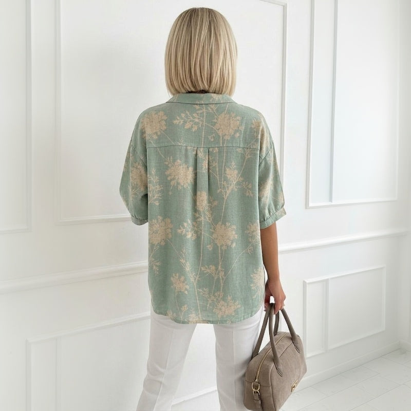 Blouse Vintage Irrégulière