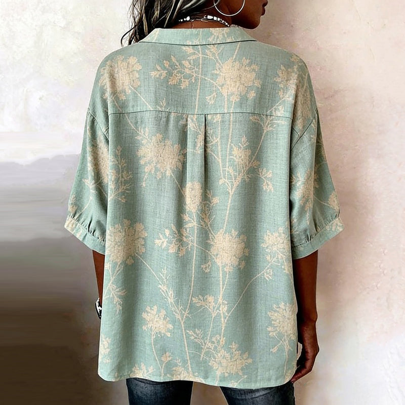 Blouse Vintage Irrégulière