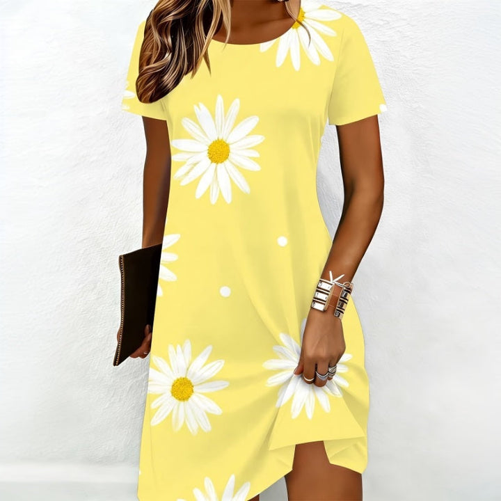 Robe Vintage À Imprimé Floral