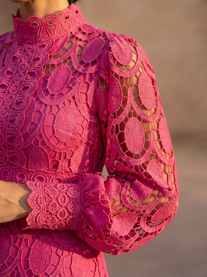 Capricornio | Robe Dentelle Élégante Raffinée