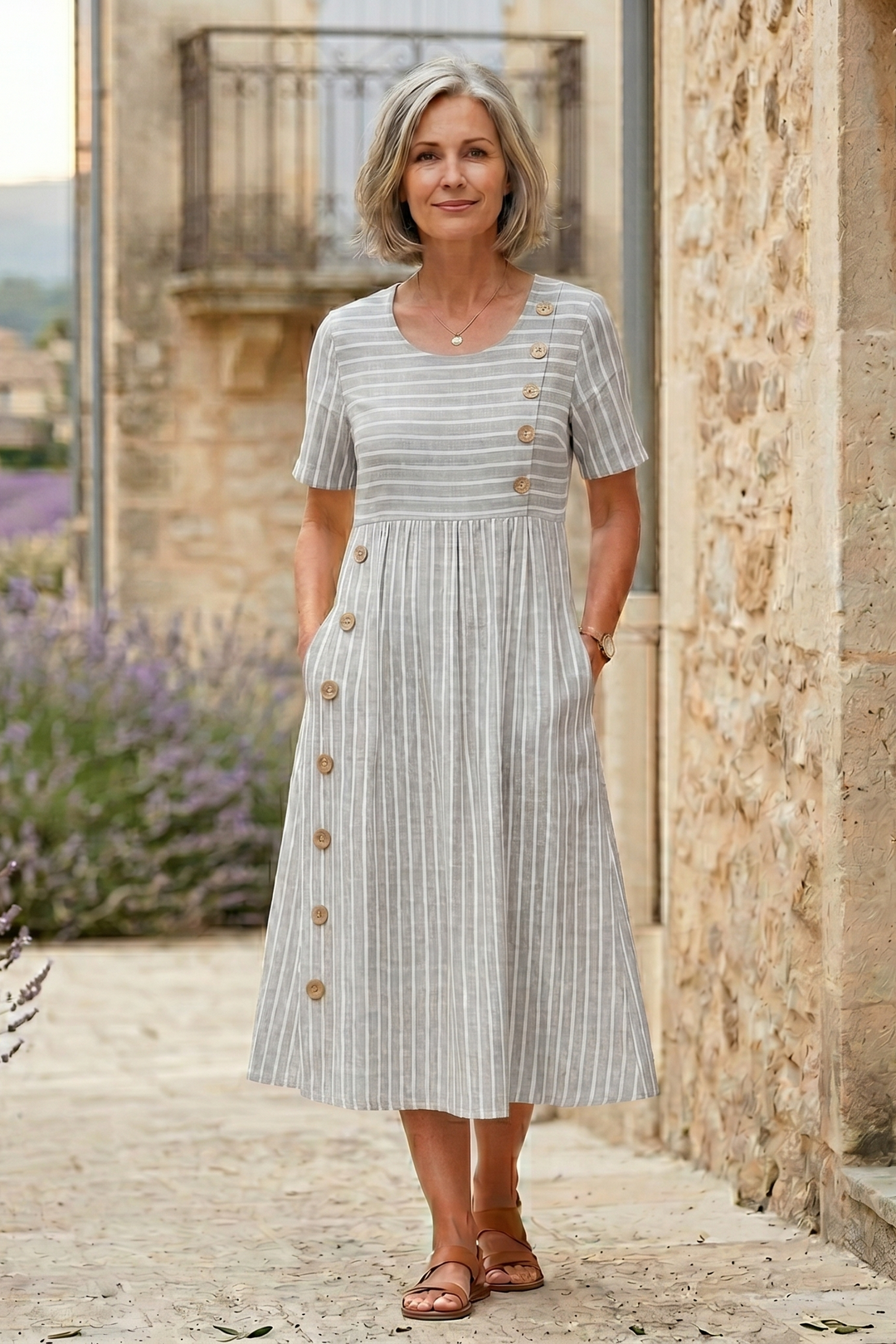 Sofia™ | Robe d'été à rayures