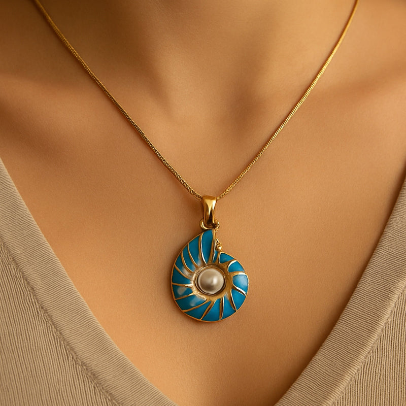 Collier Pendentif Bohème Vintage