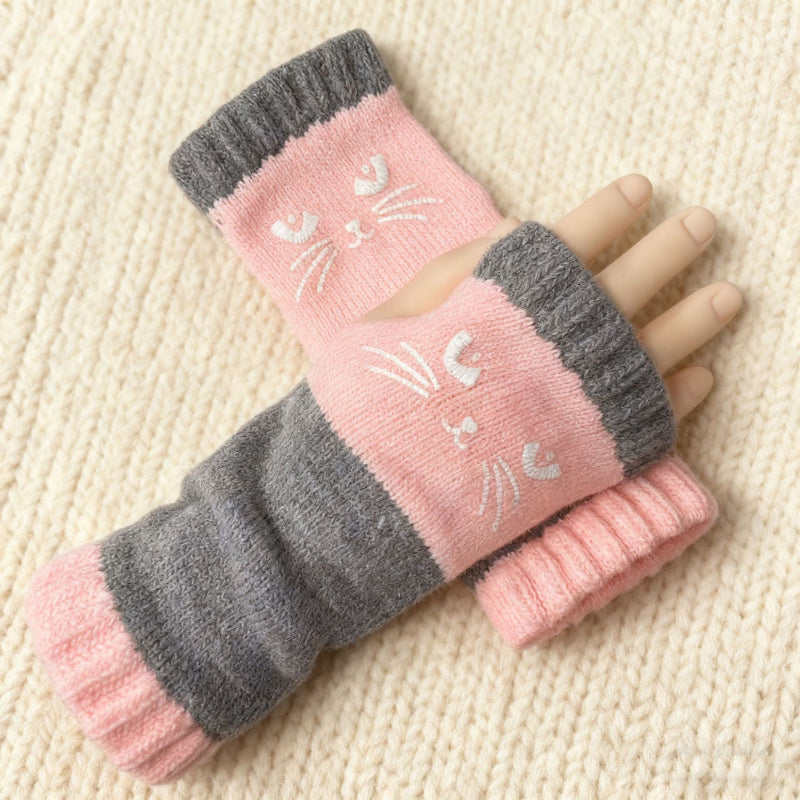 Gants Chauds De Dessin Animé