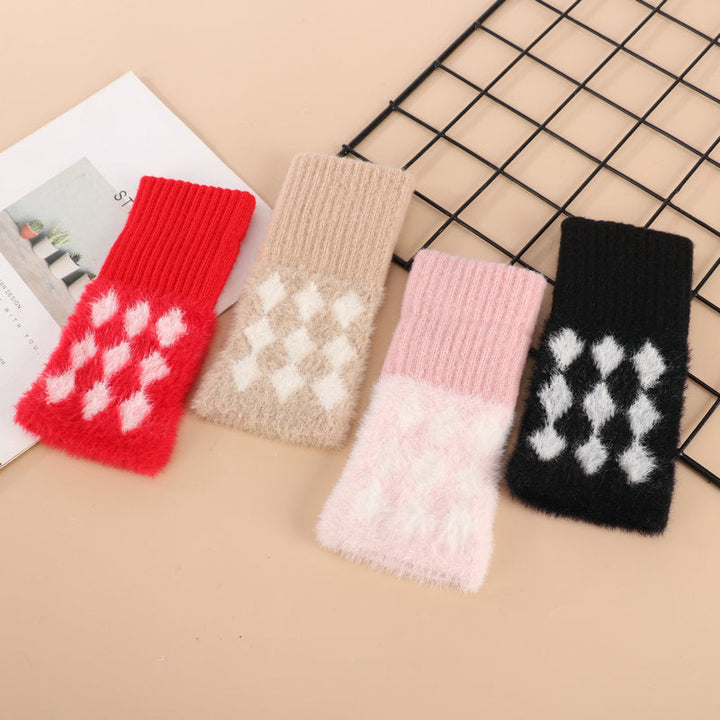 Gants Chauds En Peluche