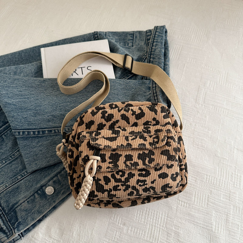 Sac Léopard Vintage