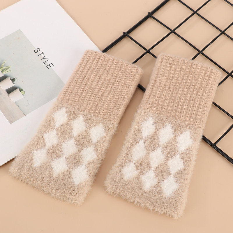 Gants Chauds En Peluche