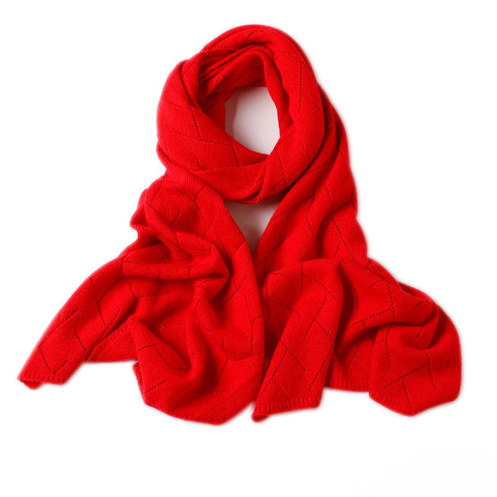 Écharpe Chaude De Couleur Unie