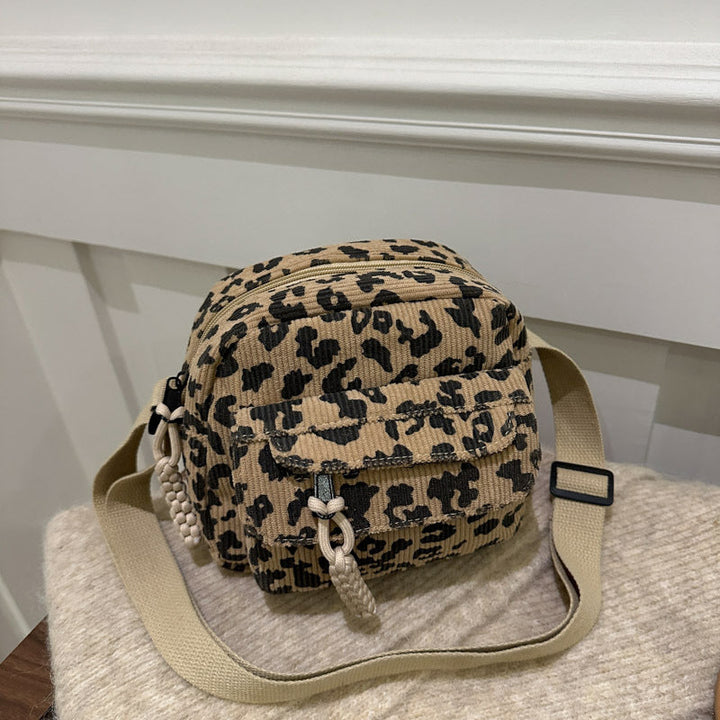 Sac Léopard Vintage