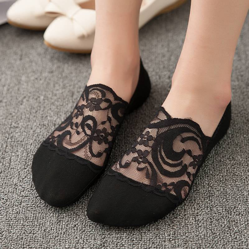 Chaussettes Fleuries Respirantes