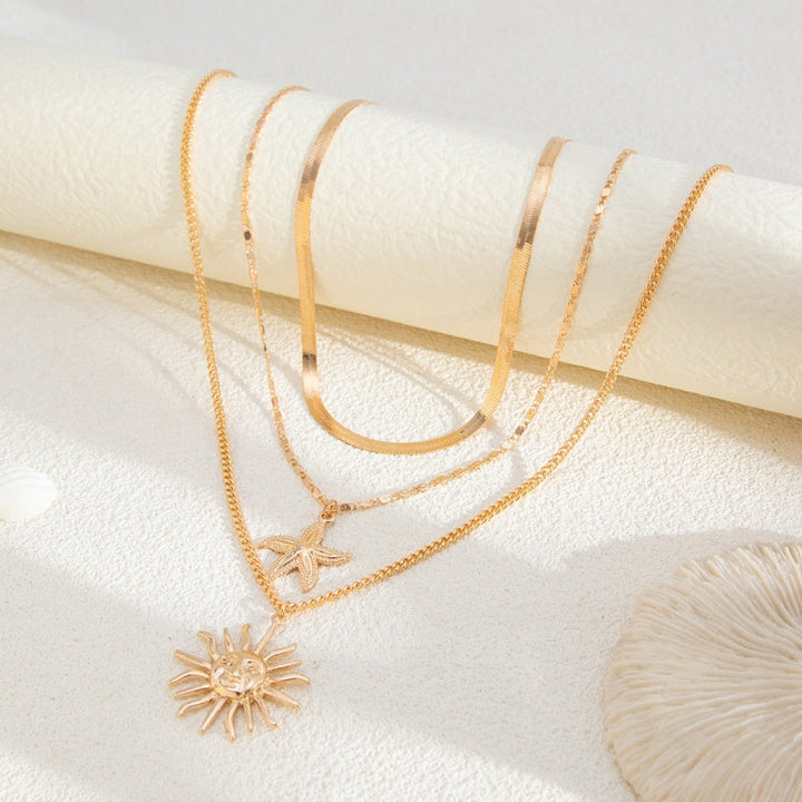 Collier Pendentif Bohème Vintage
