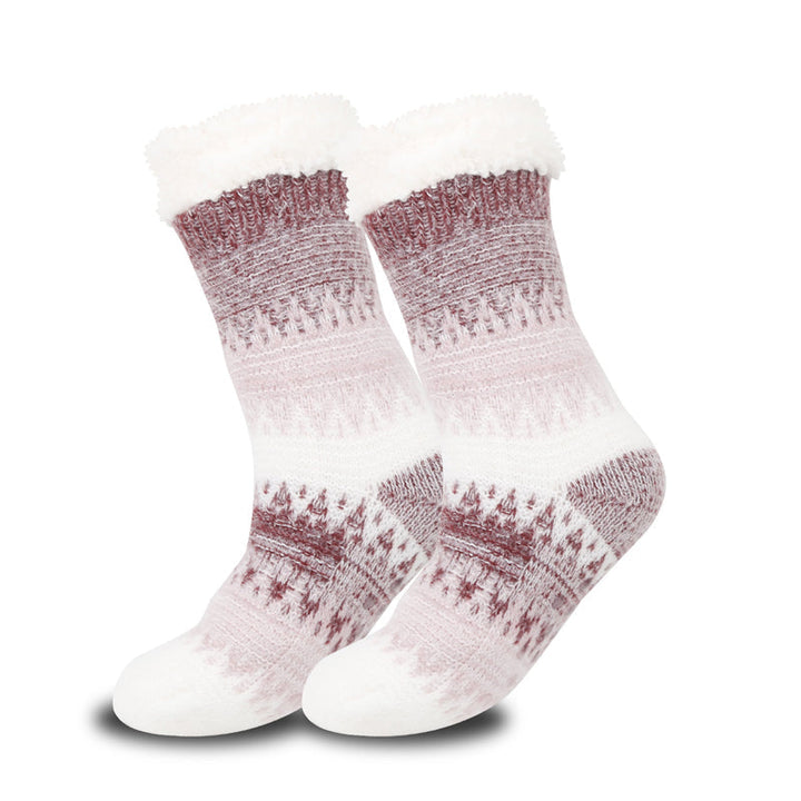 Chaussettes Chaudes Antidérapantes