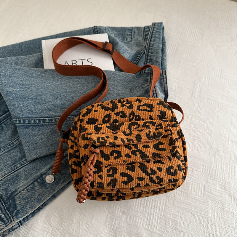 Sac Léopard Vintage