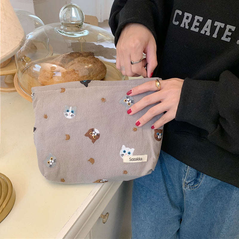 Sac Décontracté À Imprimé Chat