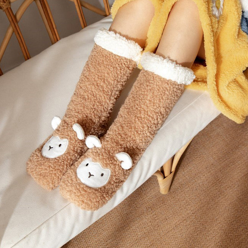 Chaussettes Chaudes Antidérapantes