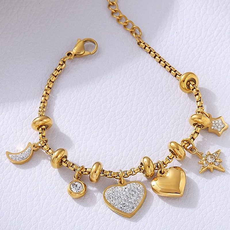 Bracelet Coeur Bohème