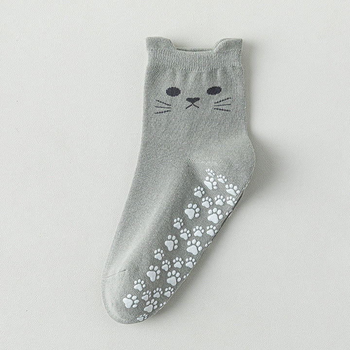 Chaussettes Décontractées À Imprimé Chat