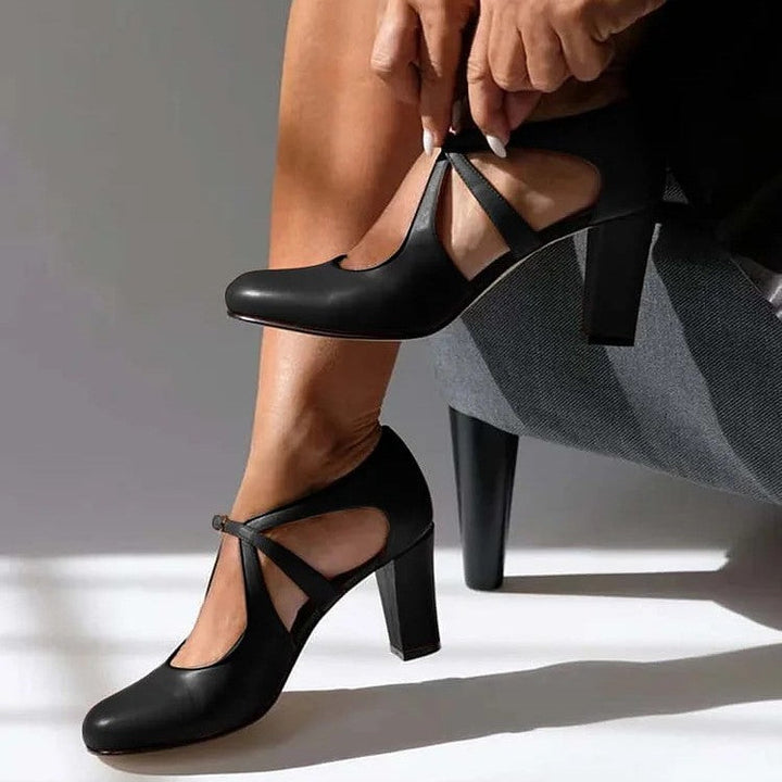 Camilla | Elegant High Heels in Genuine Leather Comfort