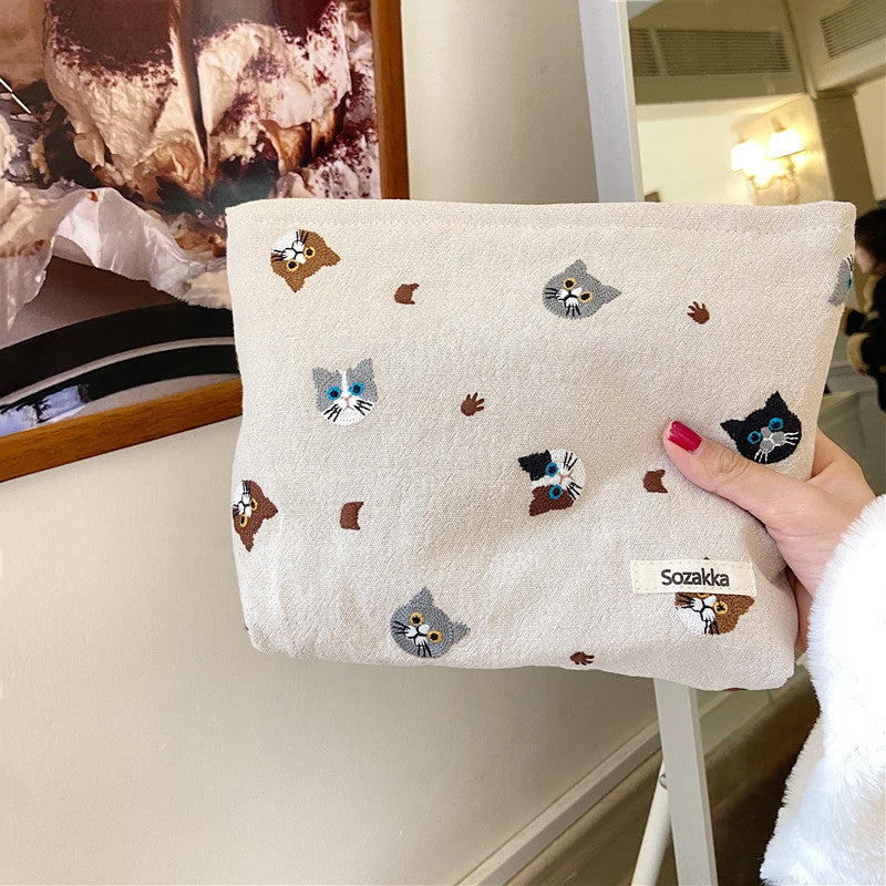Sac Décontracté À Imprimé Chat