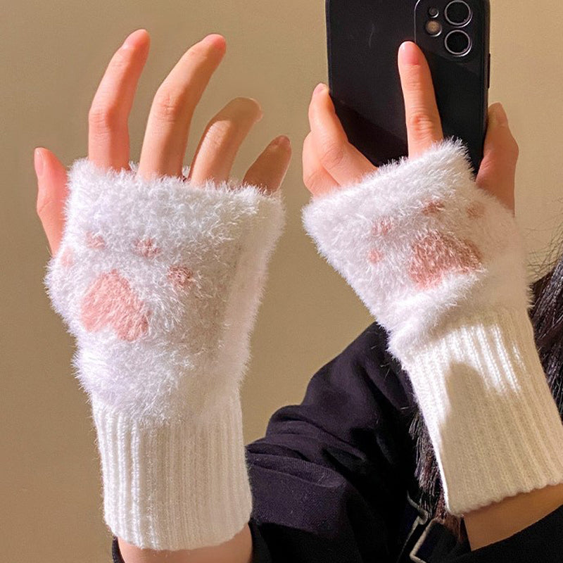 Gants Chauds De Dessin Animé