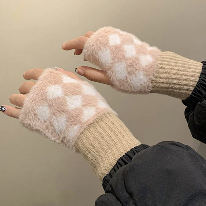 Gants Chauds En Peluche
