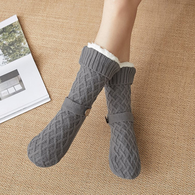 Chaussettes Chaudes Antidérapantes