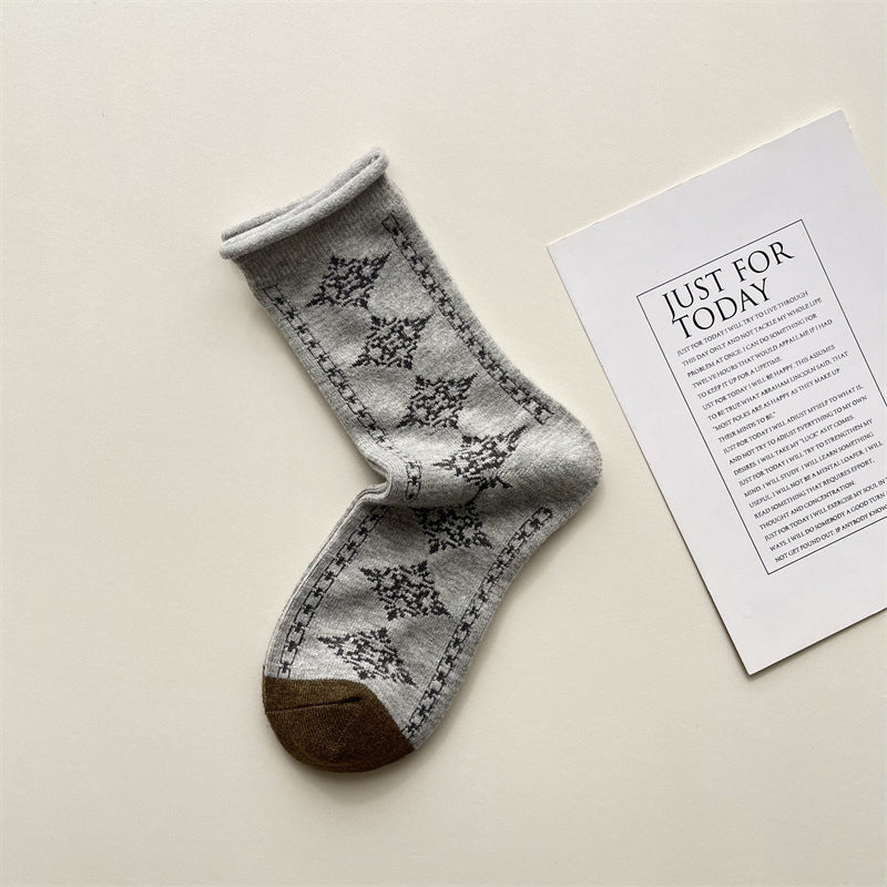 Chaussettes Décontractées Vintage