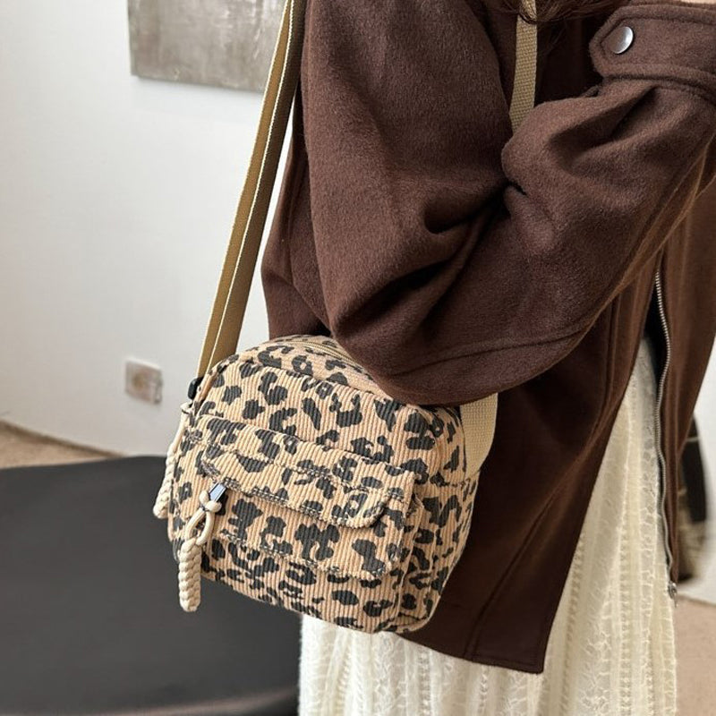 Sac Léopard Vintage
