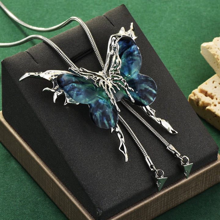 Collier Papillon Vintage