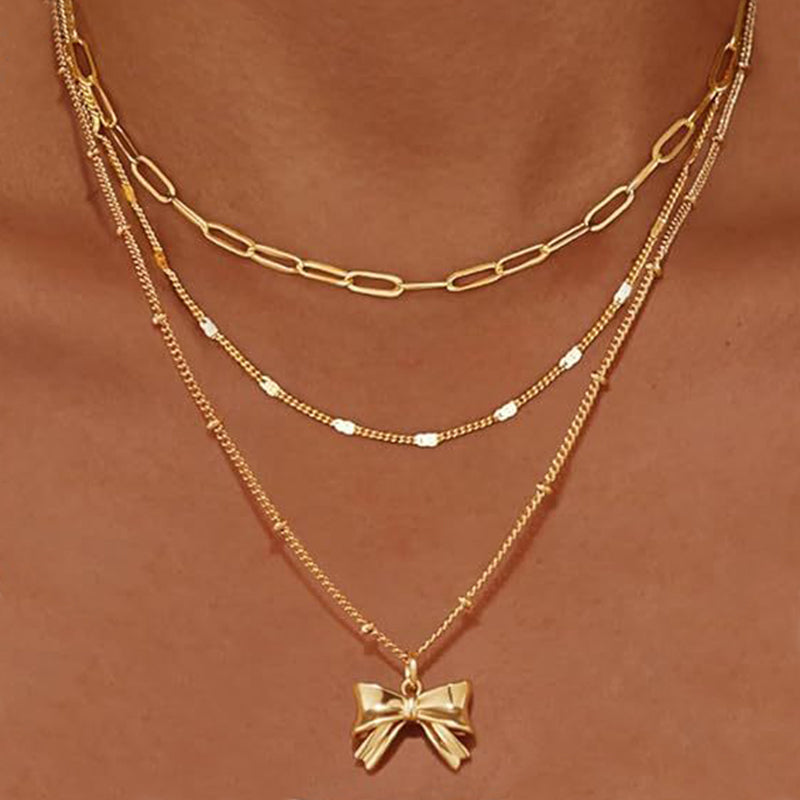 Collier Pendentif Arc Vintage