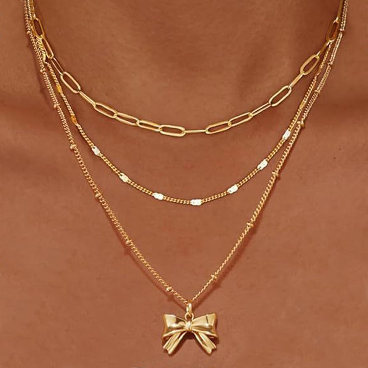 Collier Pendentif Arc Vintage
