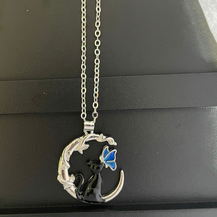 Collier Pendentif Chat Créatif