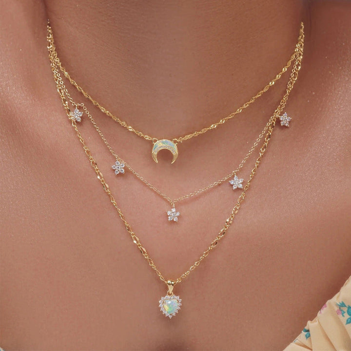 Collier Pendentif Bohème Vintage