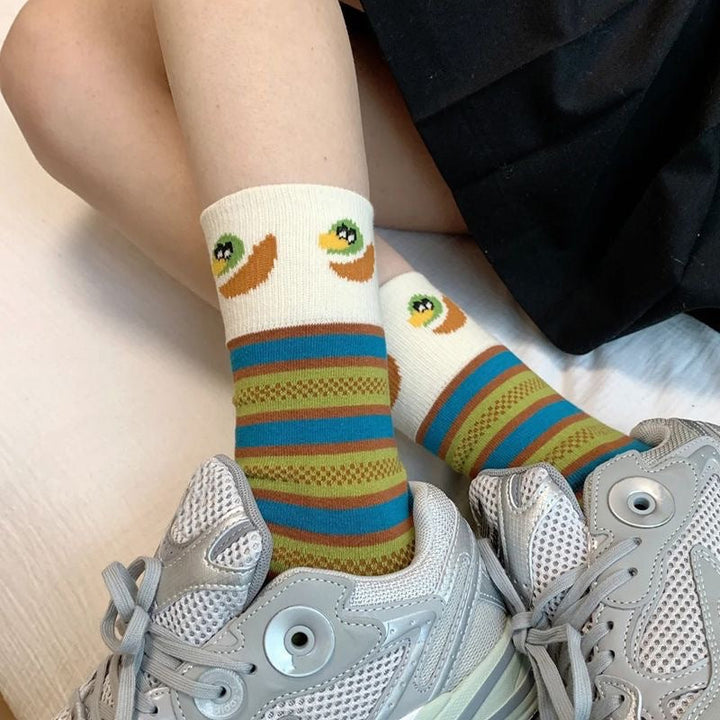 Chaussettes Décontractées De Dessin Animé